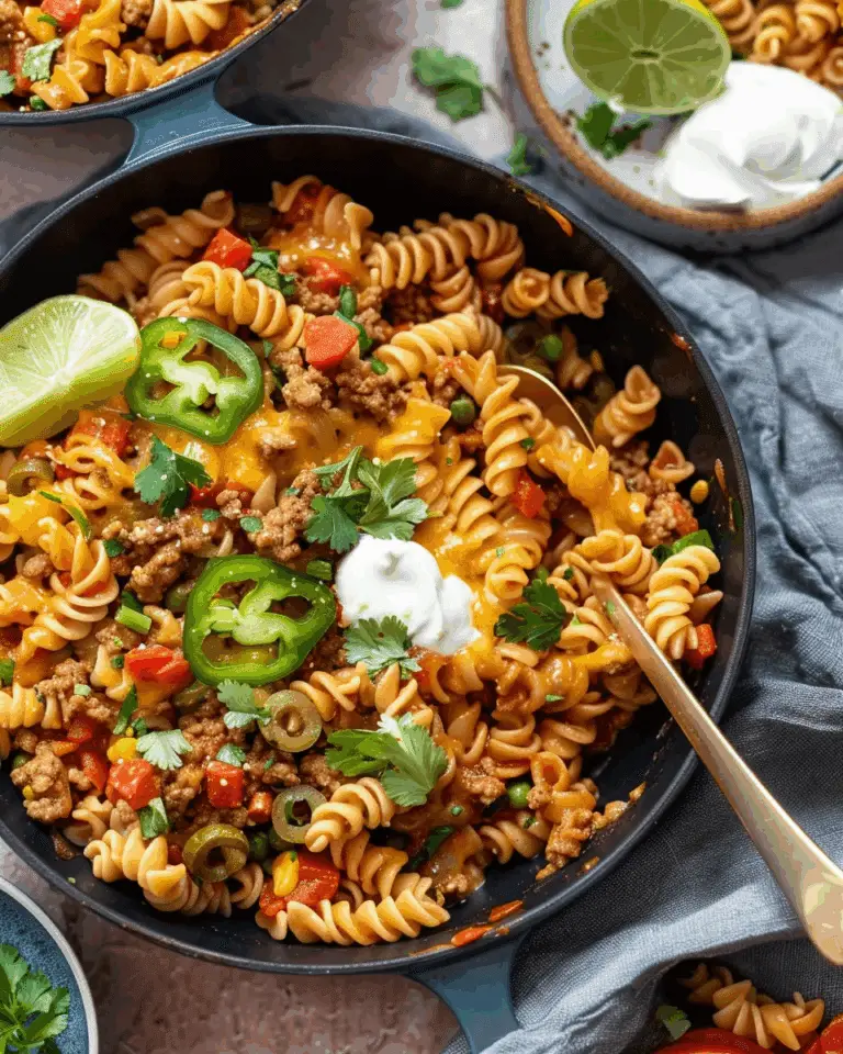 One-Pot Taco Pasta