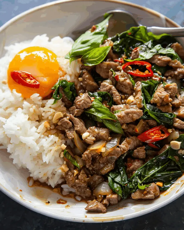 10-Minute Thai Basil Beef