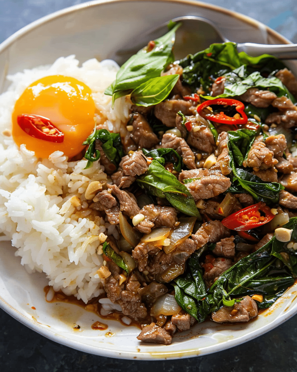 10-Minute Thai Basil Beef