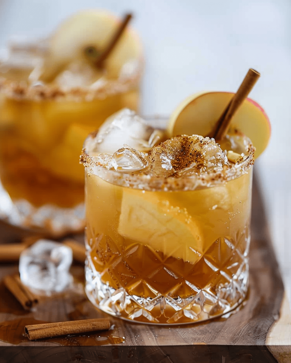 Apple Pie Moonshine Cocktail
