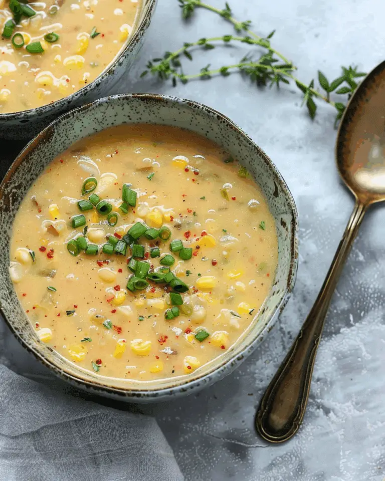 Smoky Hatch Chile Corn Chowder