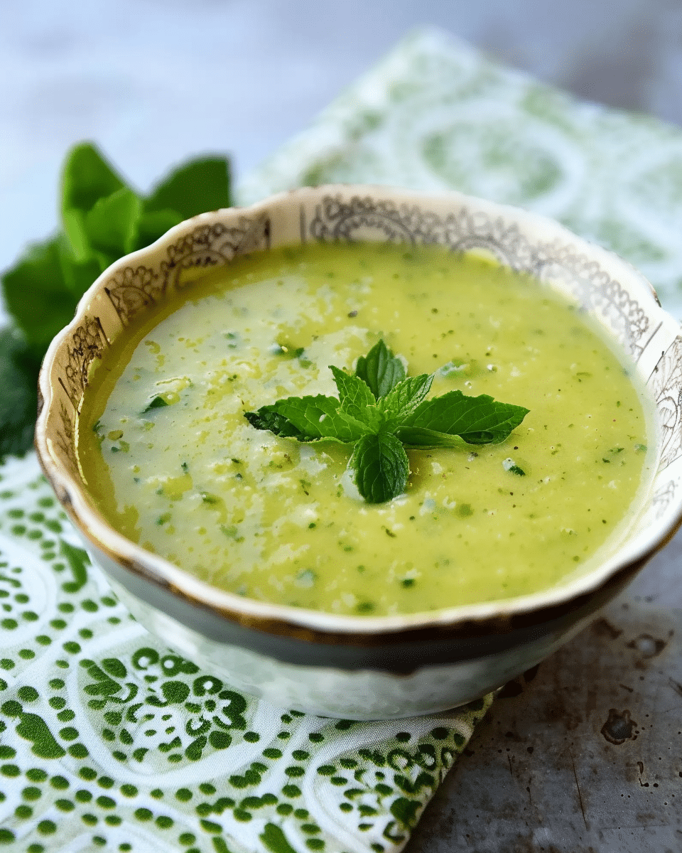 Spicy Zucchini Soup