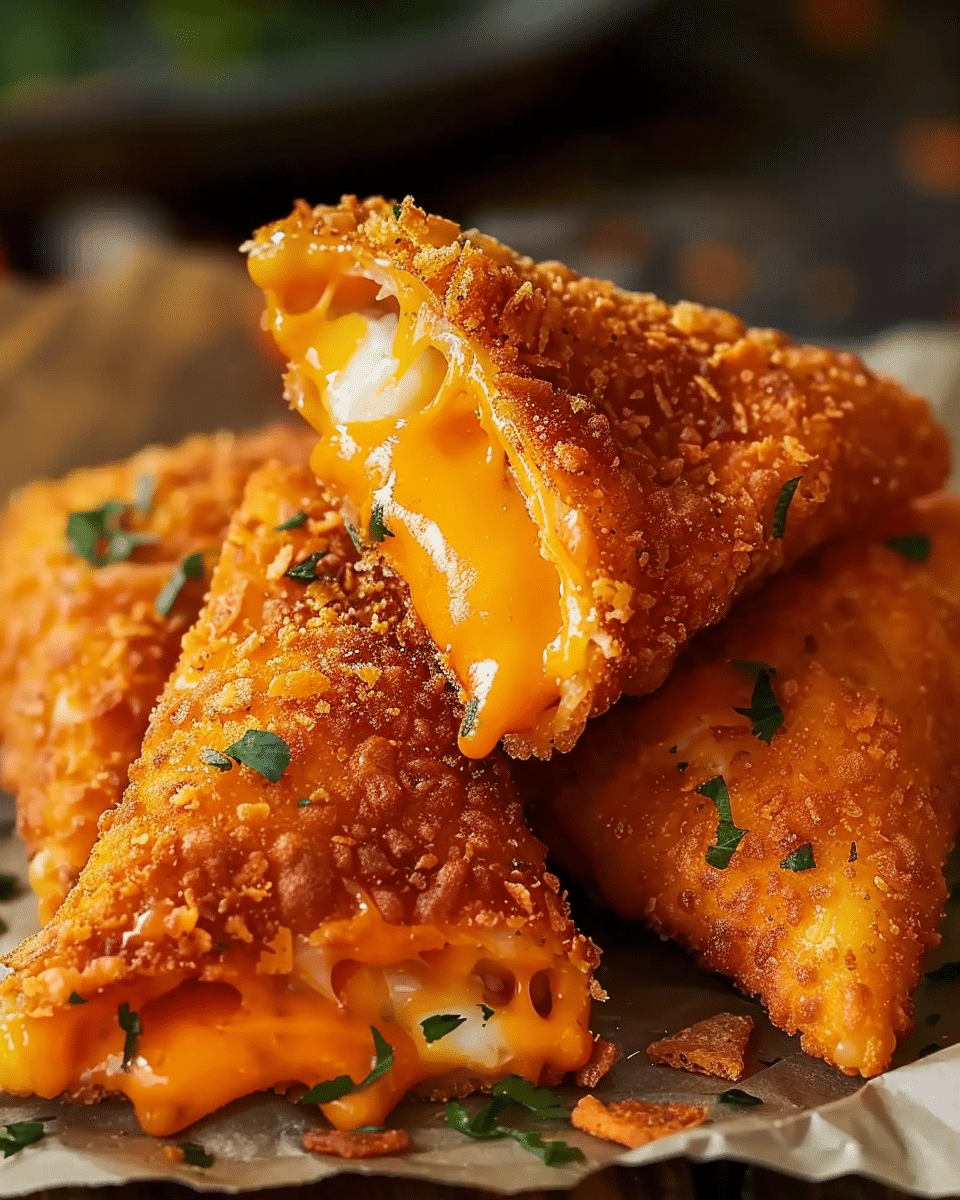 Fried Cheese Stuffed Doritos Recipe