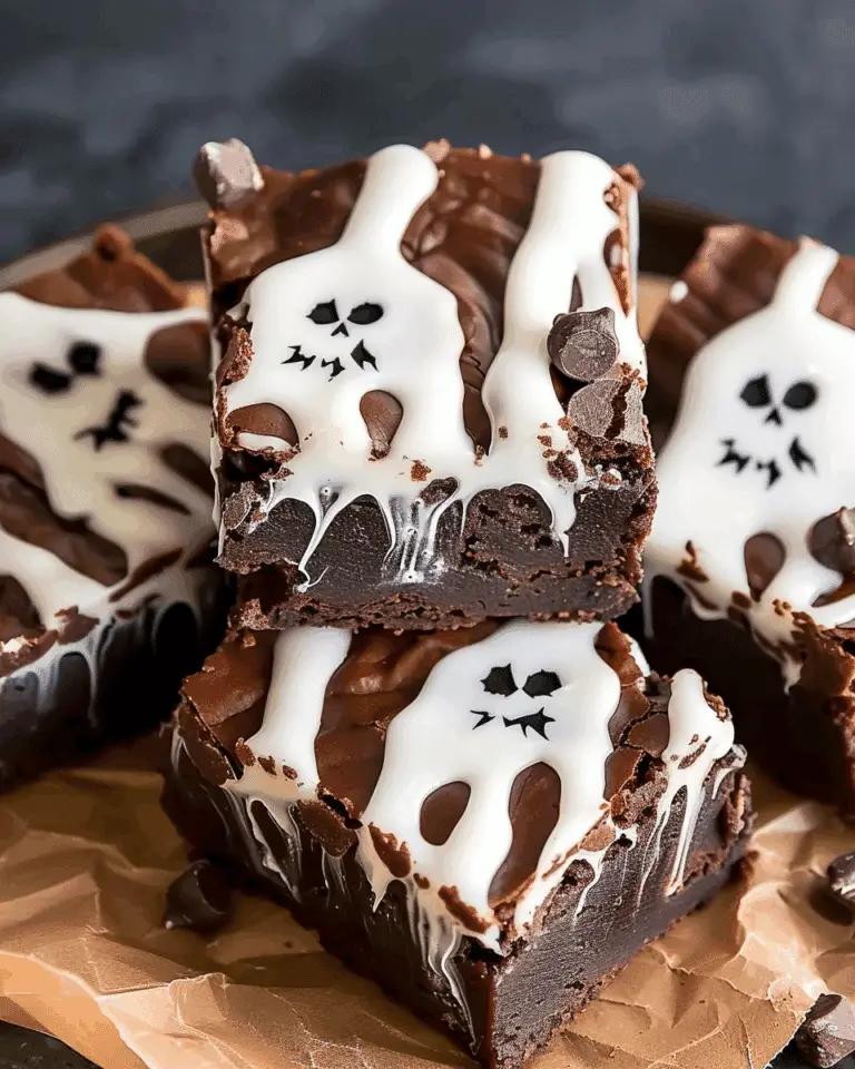Ghost Brownies