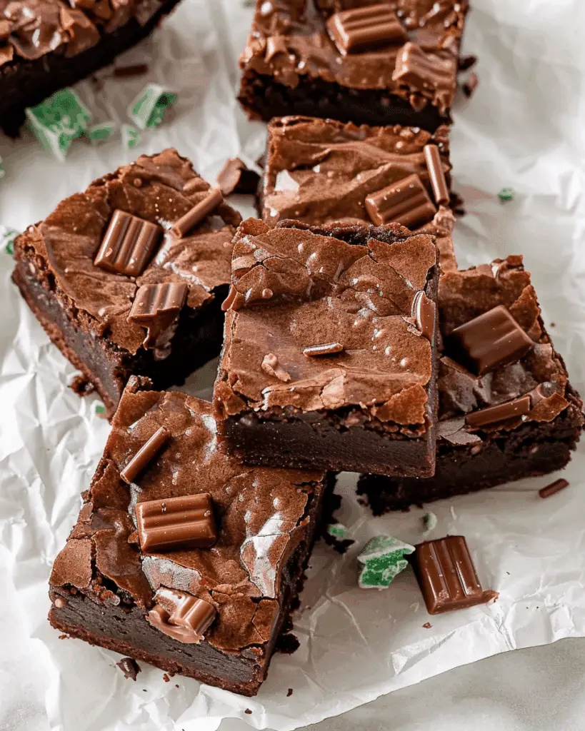 Andes Mint Brownies