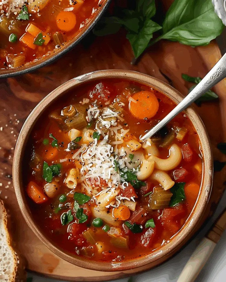 Easy Minestrone Soup