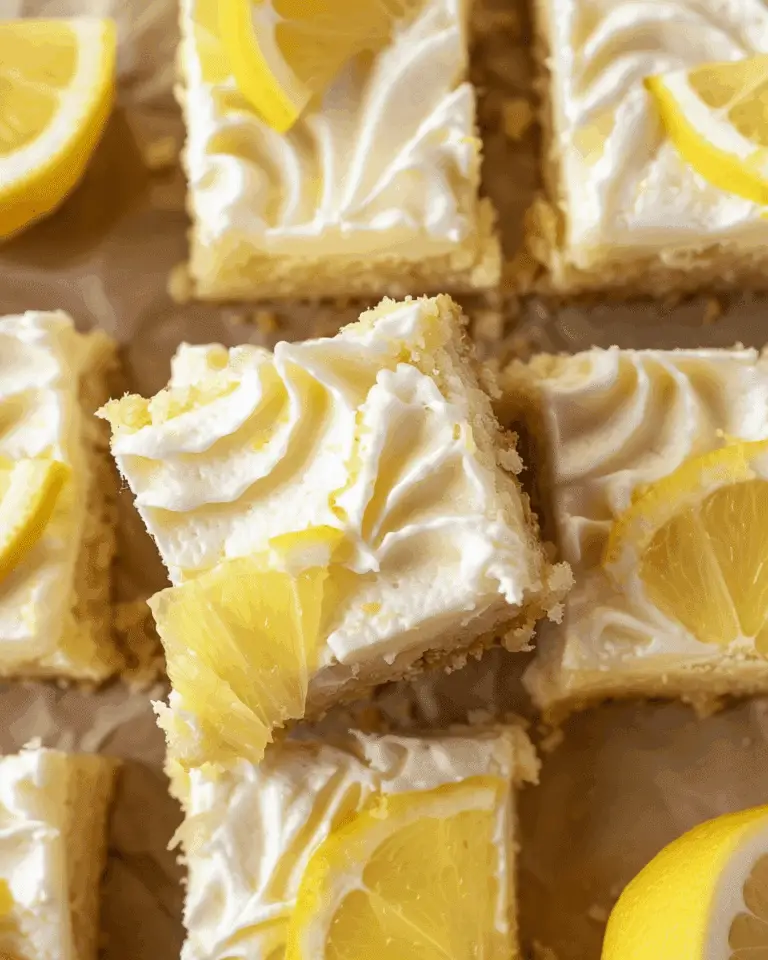 Lemon Sugar Cookie Bars