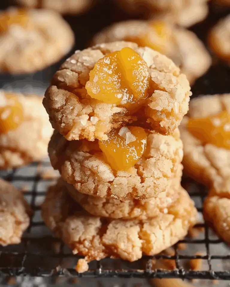Peach Cobbler Cookies