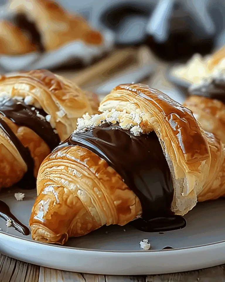 Boston Cream Pie Croissants