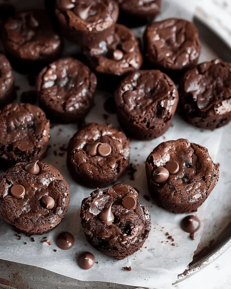 Homemade Brownie Bites
