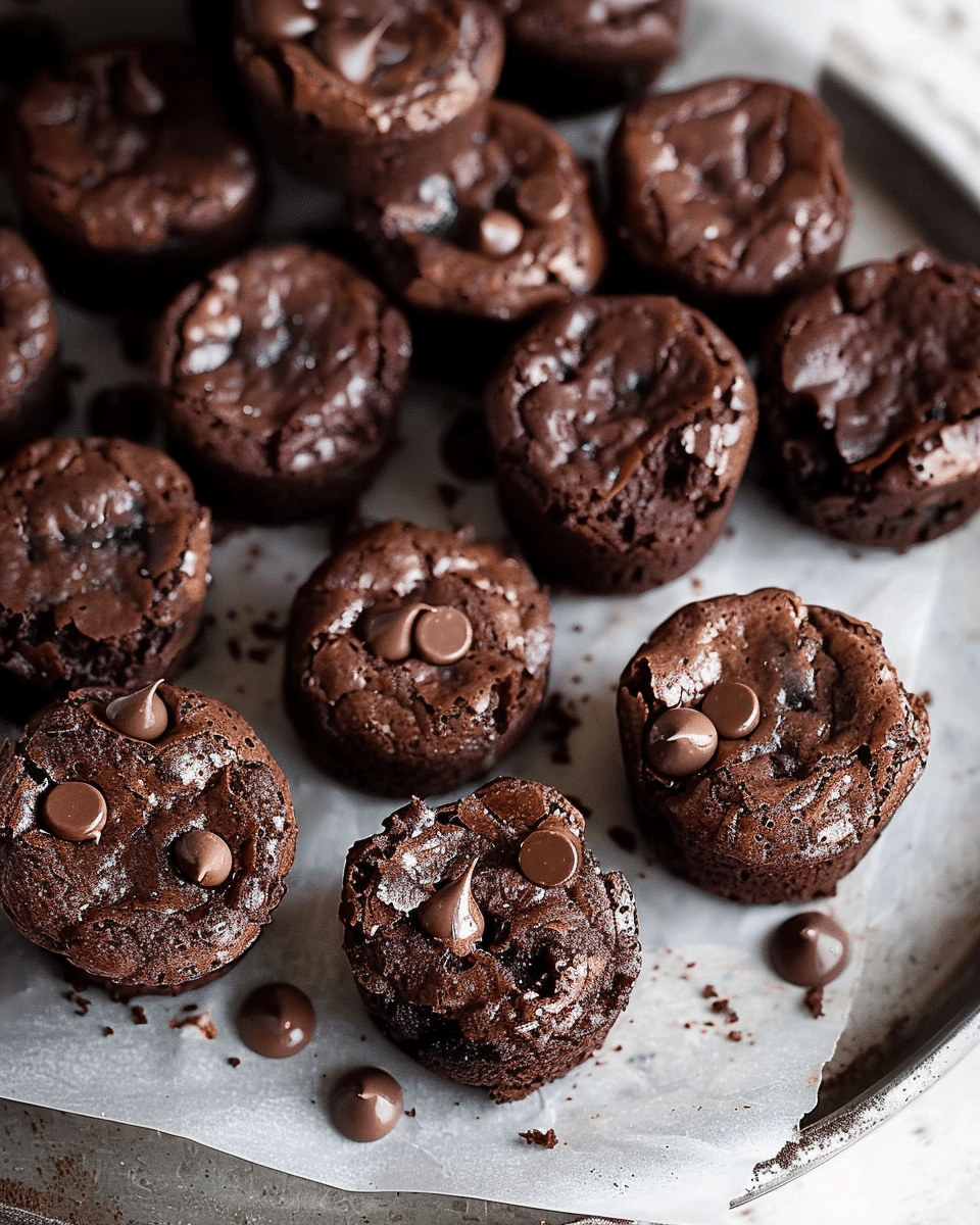 Homemade Brownie Bites