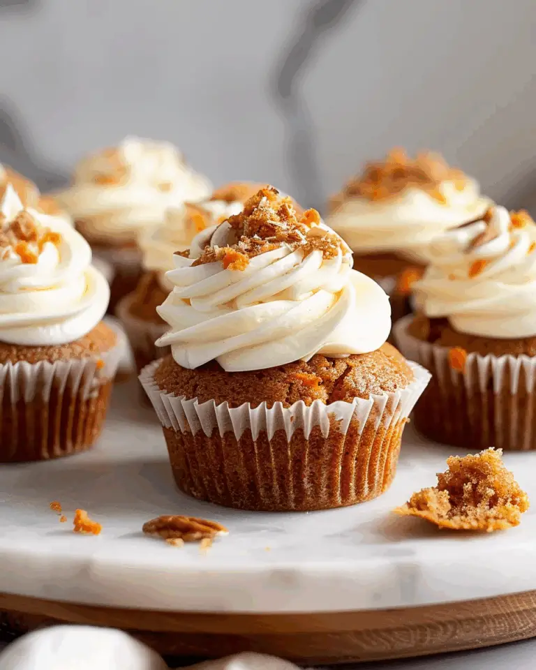 Carrot Cake Cupcakes