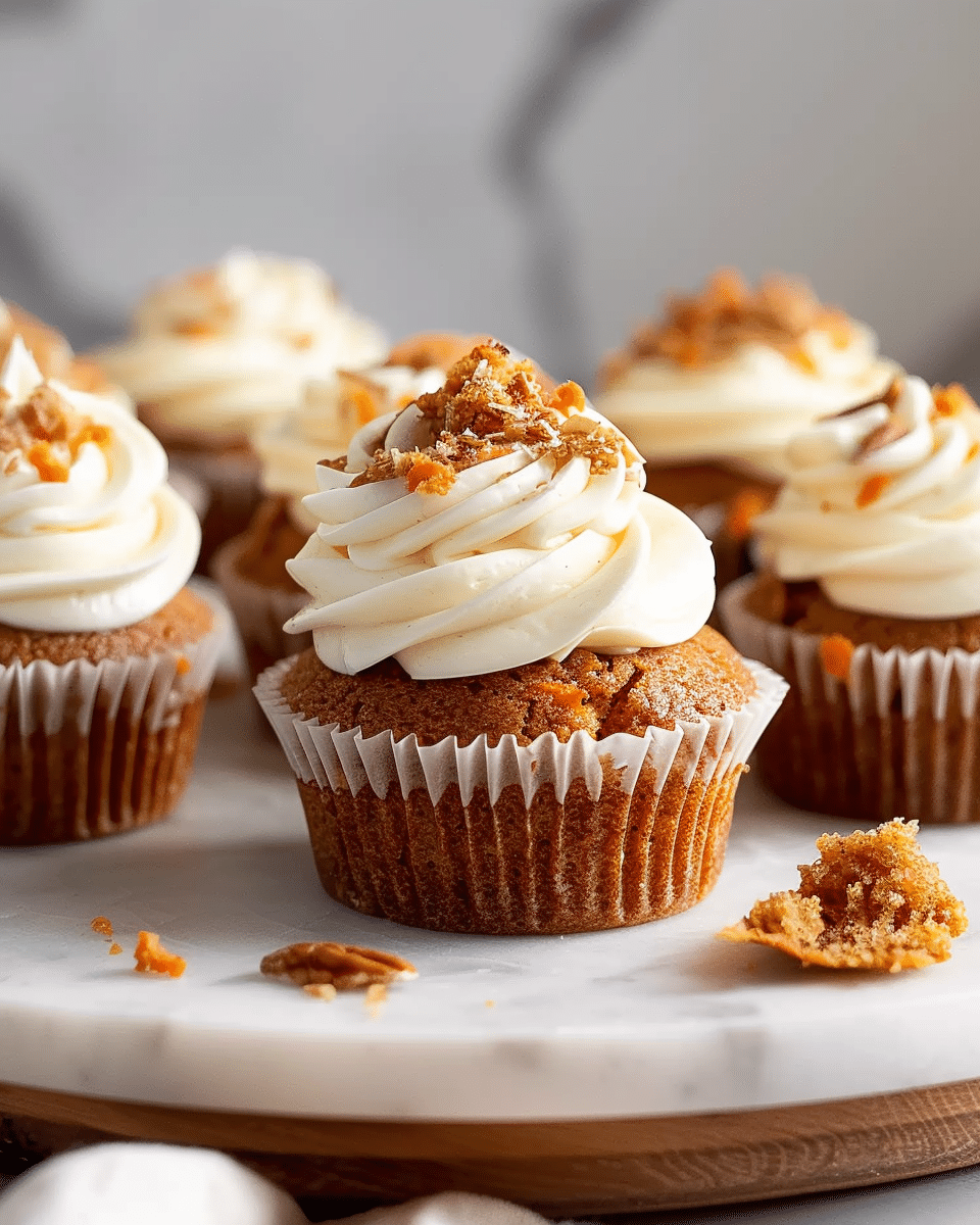 Carrot Cake Cupcakes