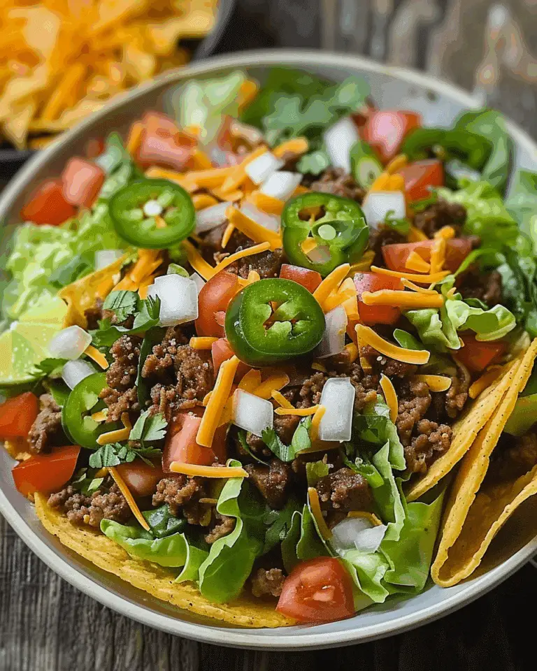 Beef Taco Salad