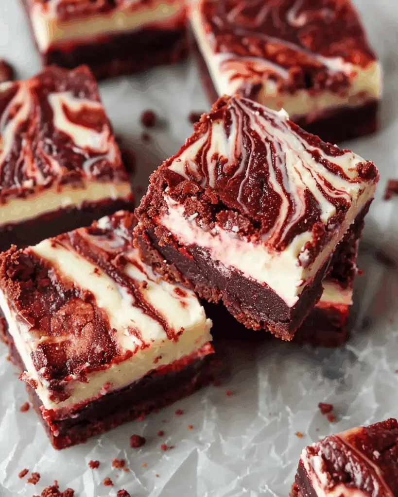 Red Velvet Cheesecake BrowniesRed Velvet Cheesecake Brownies
