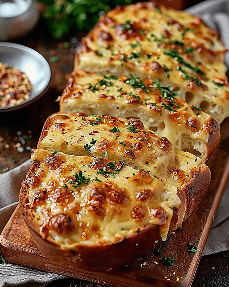 Cheesy Garlic Bliss Bread