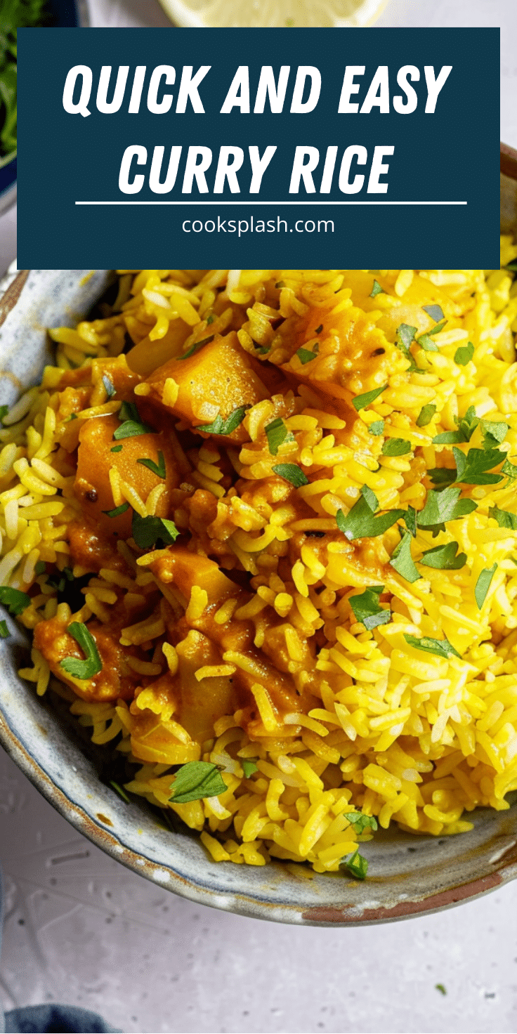 Quick and Easy Curry Rice | Cook Splash
