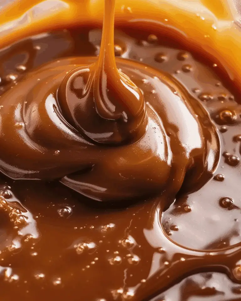 Homemade Caramel Sauce