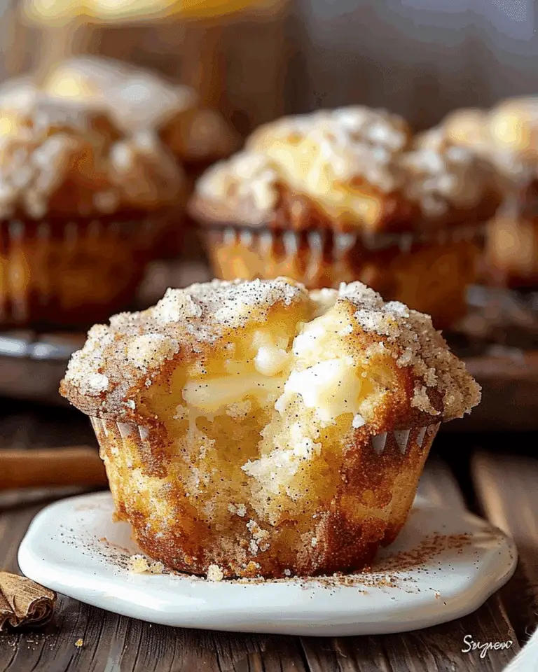 Gooey Cinnamon Cream Cheese Muffins