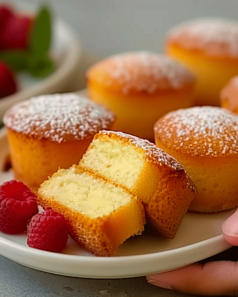 Mini Sponge Cakes Recipe