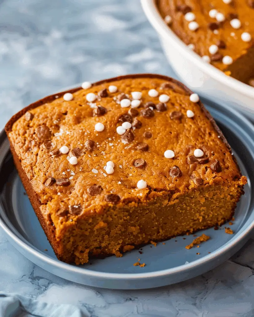 Easy Pumpkin Chocolate Chip Cake