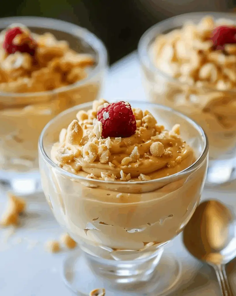 Cottage Cheese Peanut Butter Mousse