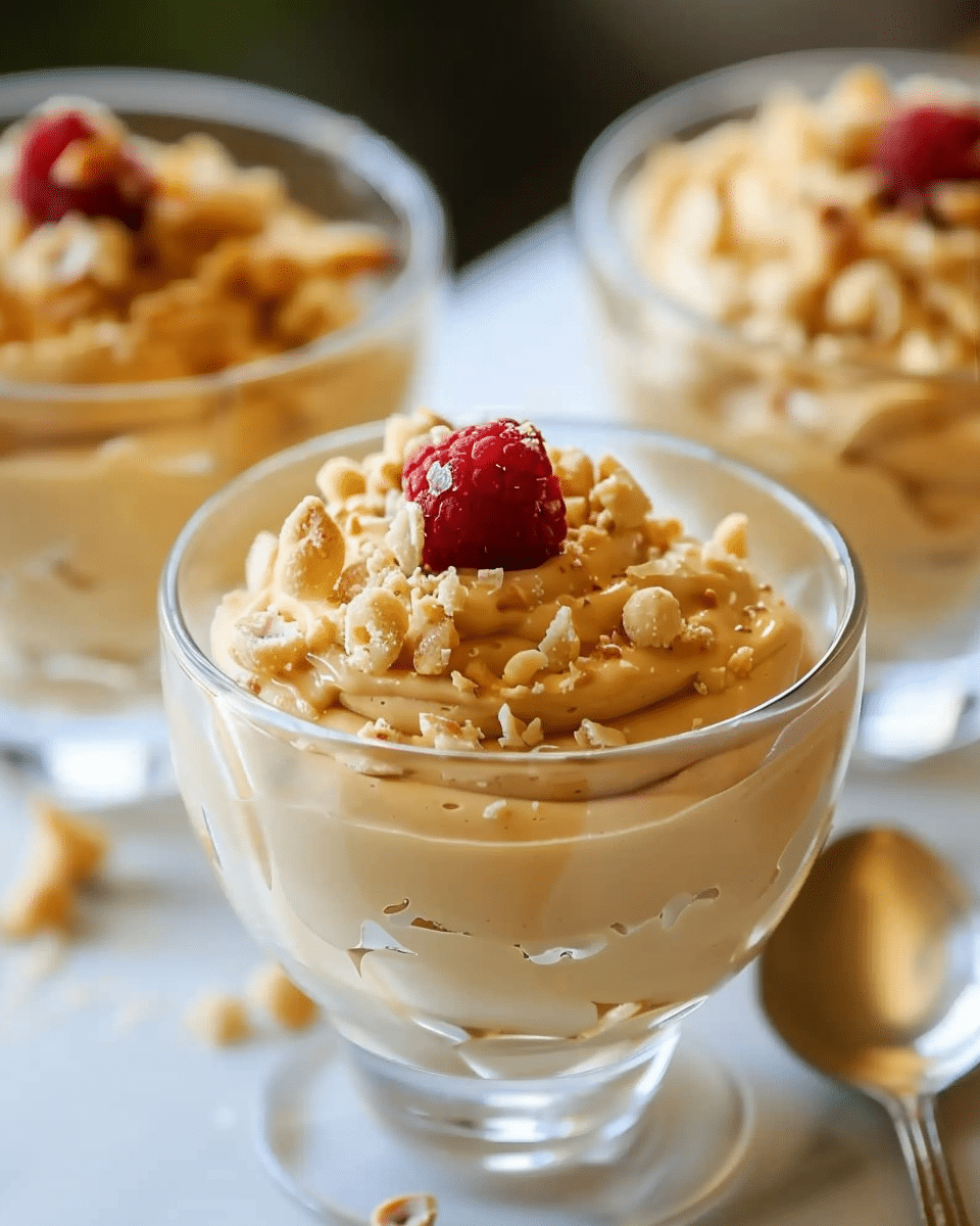 Cottage Cheese Peanut Butter Mousse