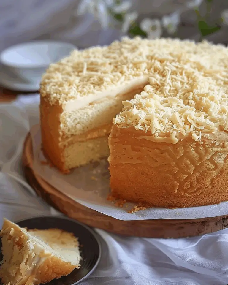 Yema Chiffon Cake Recipe