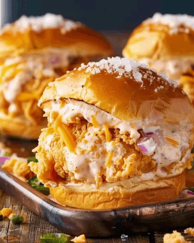 Crack Chicken Sandwiches