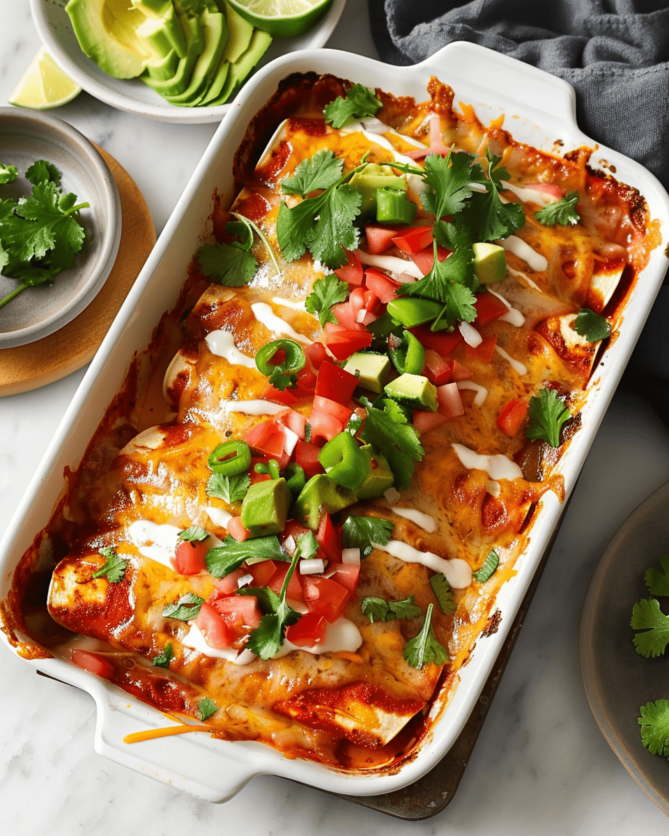 Easy Chicken Enchiladas (Just 35 Minutes!)