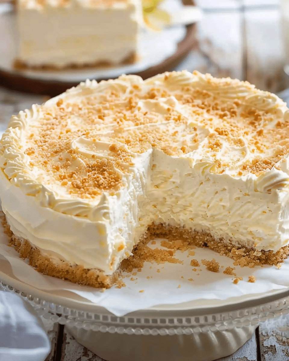 Classic No-Bake Woolworth Cheesecake