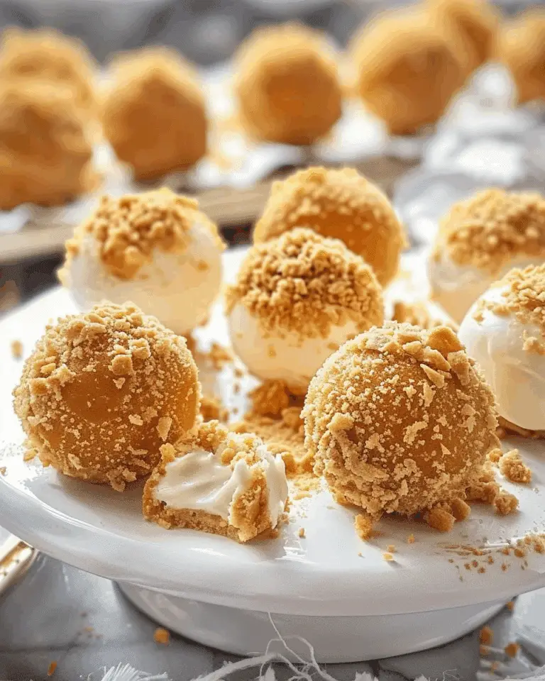 No-Bake Pumpkin Cheesecake Balls