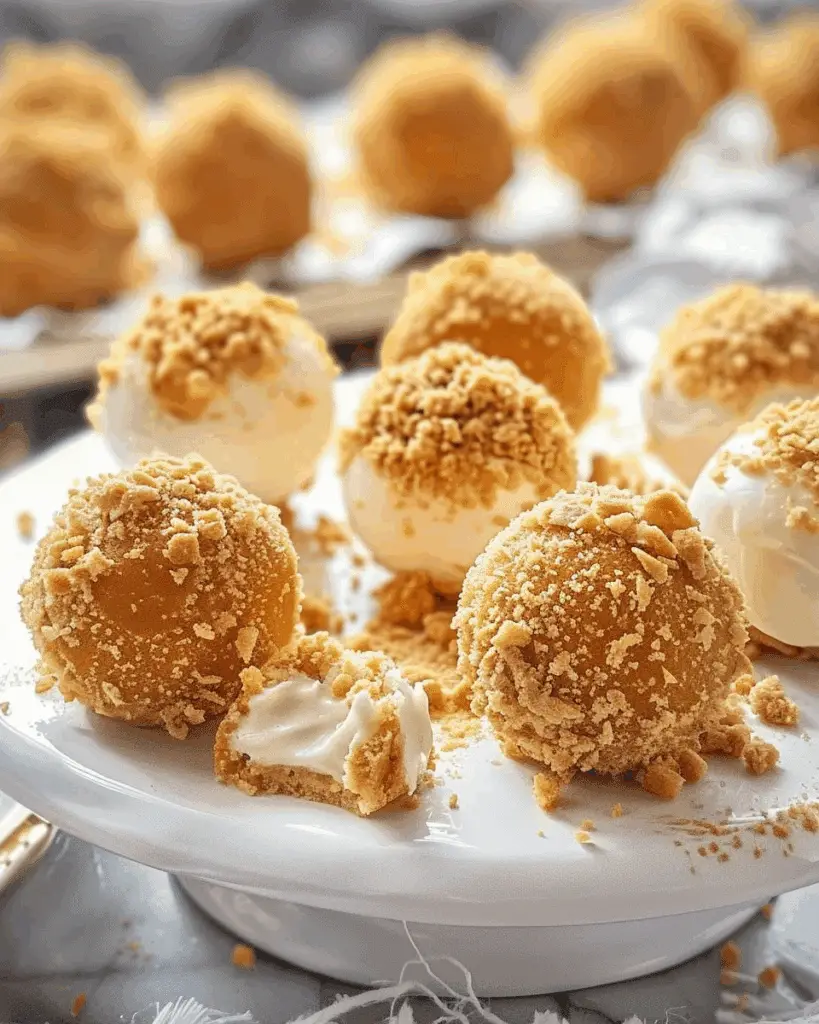 No-Bake Pumpkin Cheesecake Balls