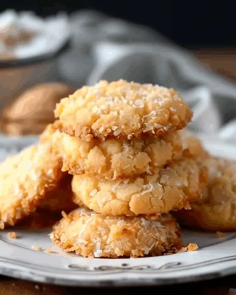 5-Minute Coconut Butter Cookies