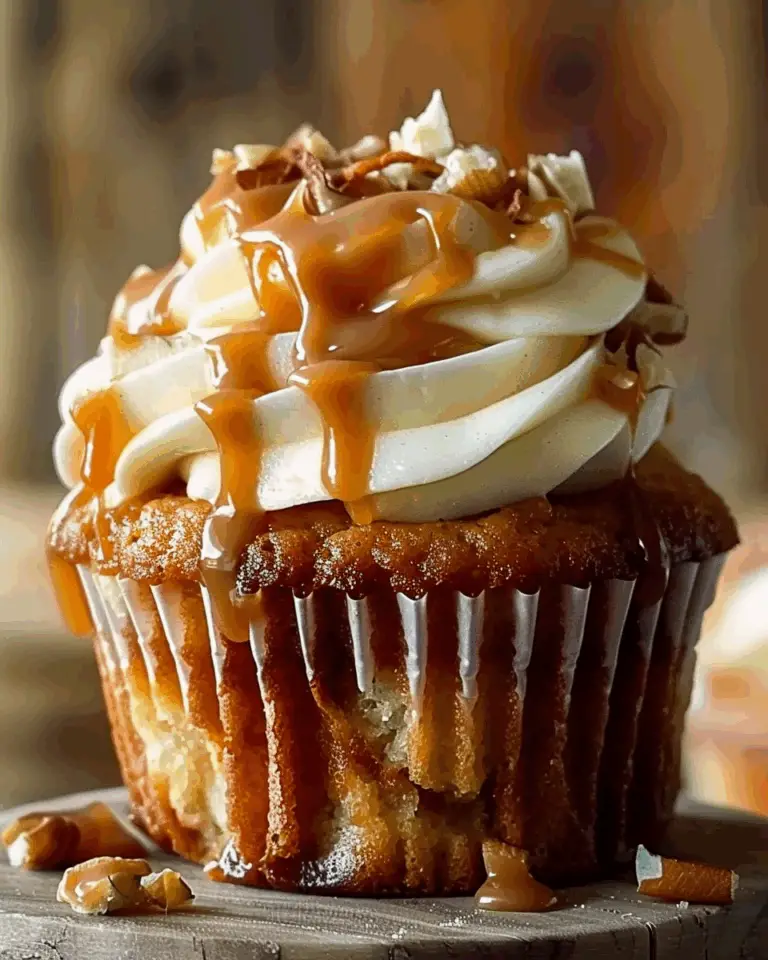 Caramel Apple Cupcakes