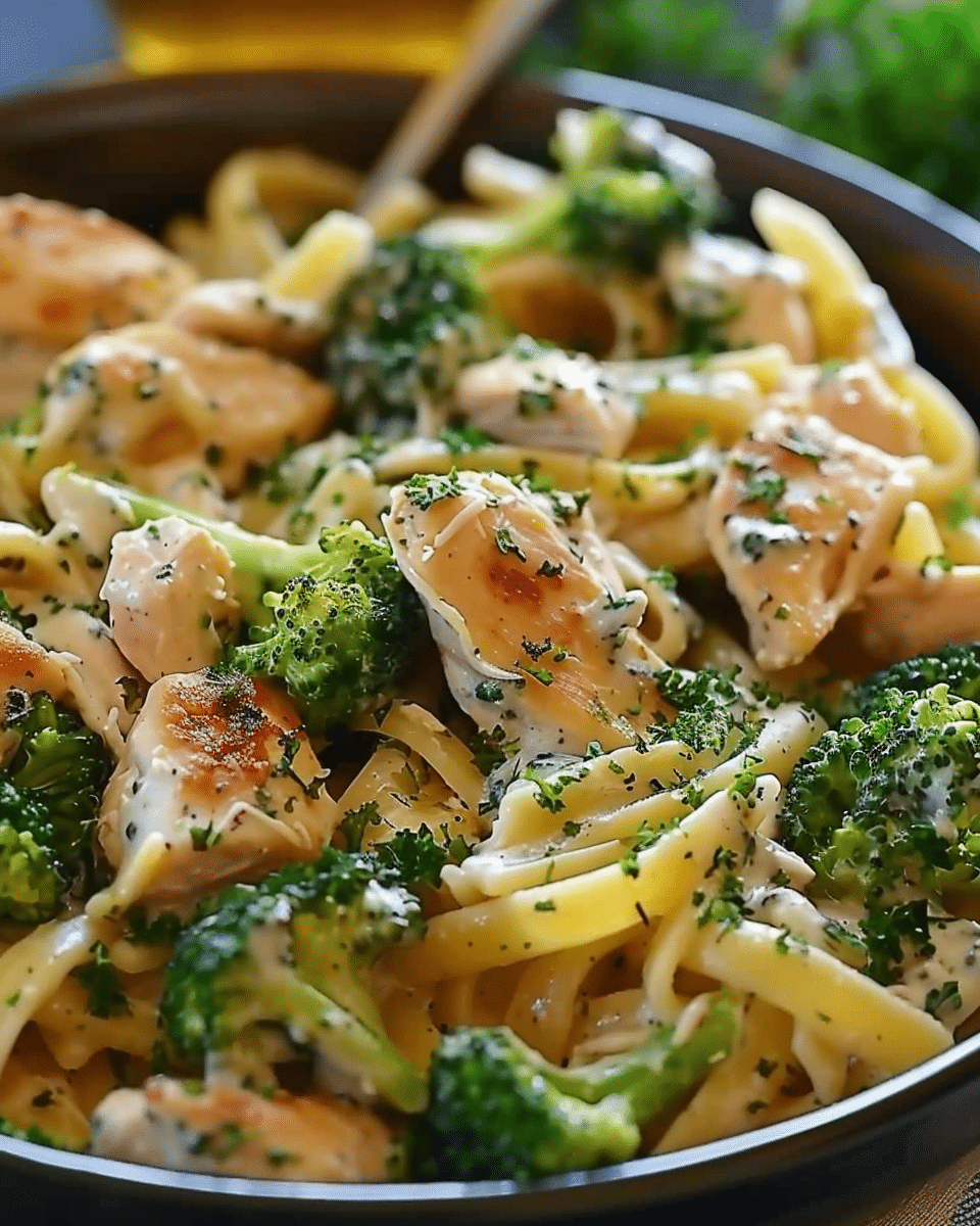 Chicken and Broccoli Pasta