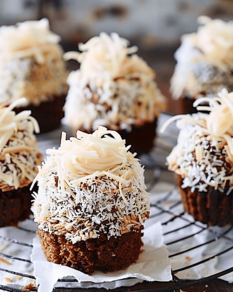 Lamington Muffins