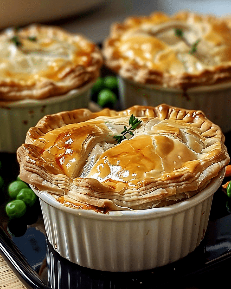 Irresistible Mini Chicken Pot Pies