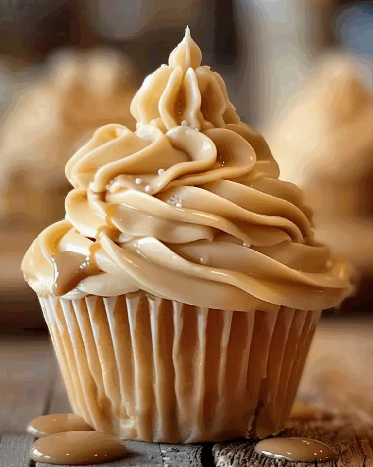 Caramel Cream Cupcake