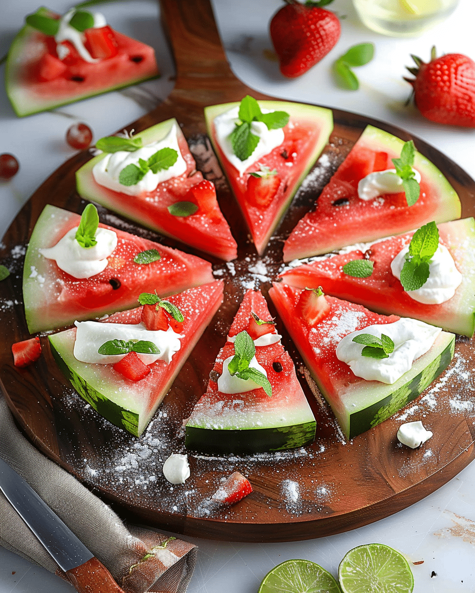 Watermelon Pizza