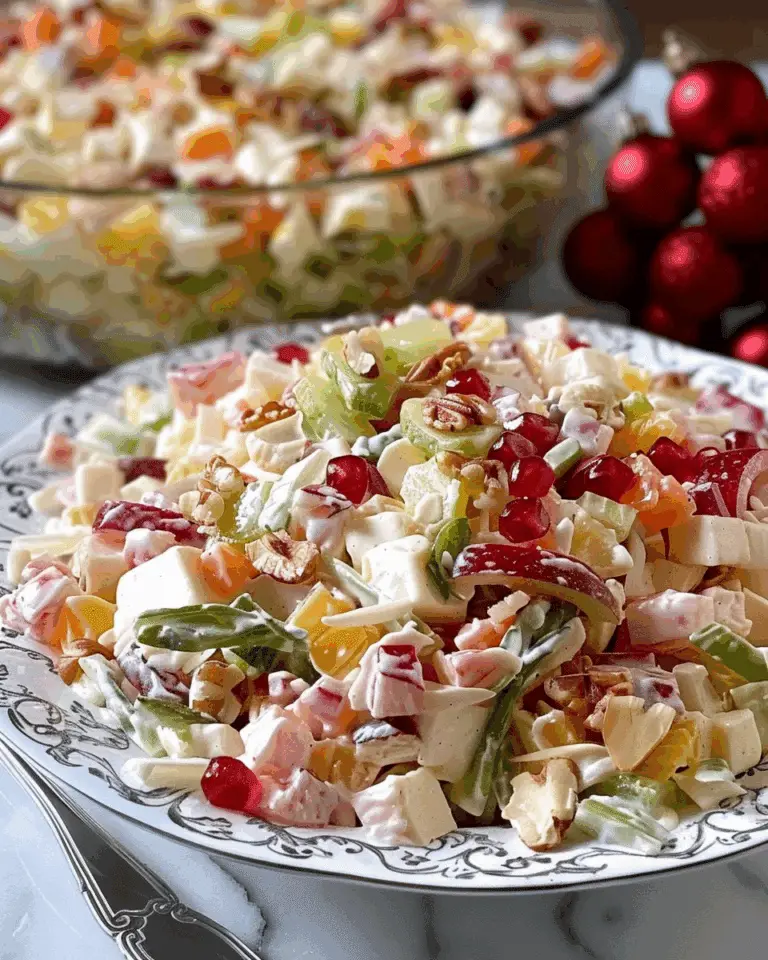 A Festive Christmas Salad to Brighten the Table