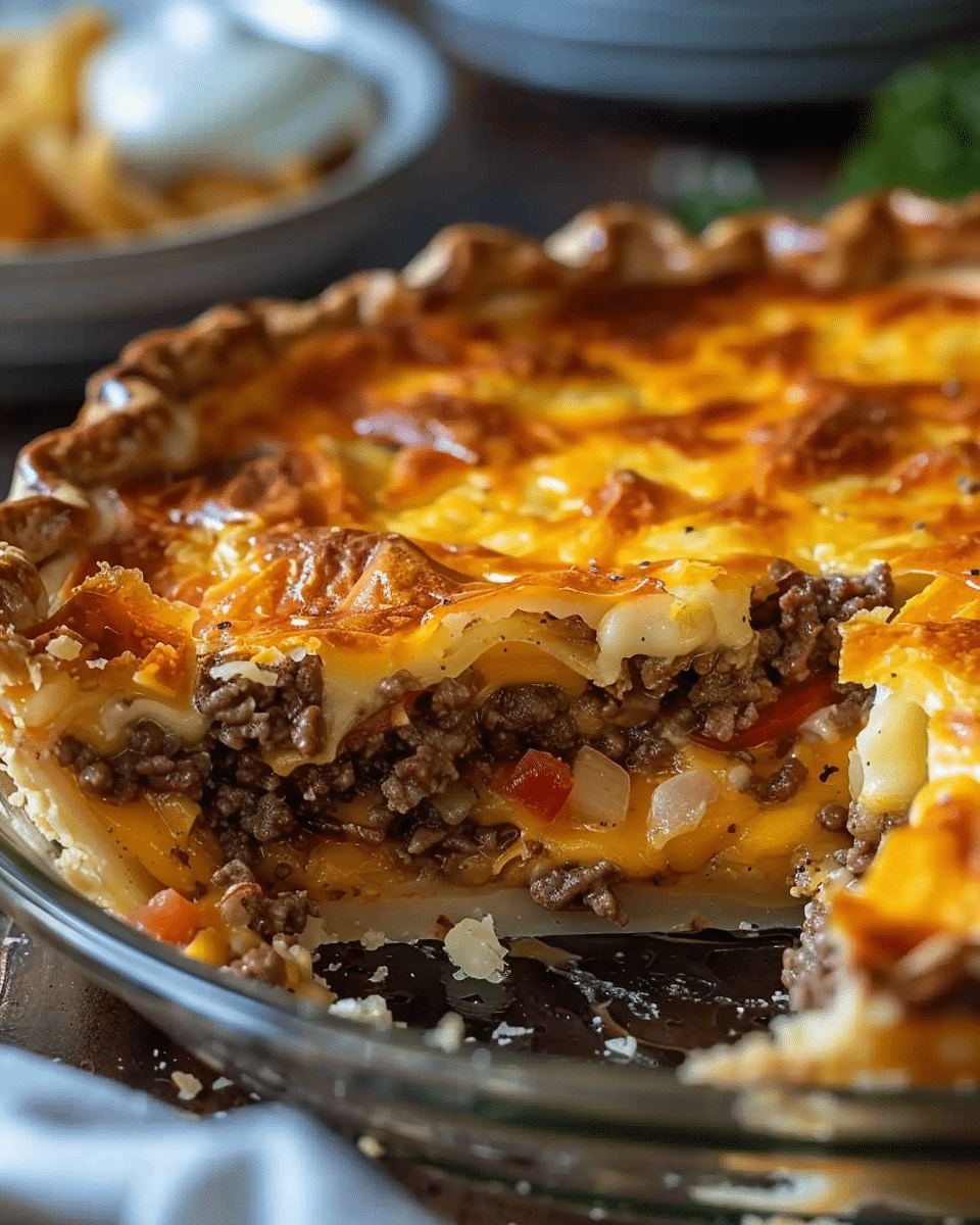 Pioneer Woman Cheeseburger Pie