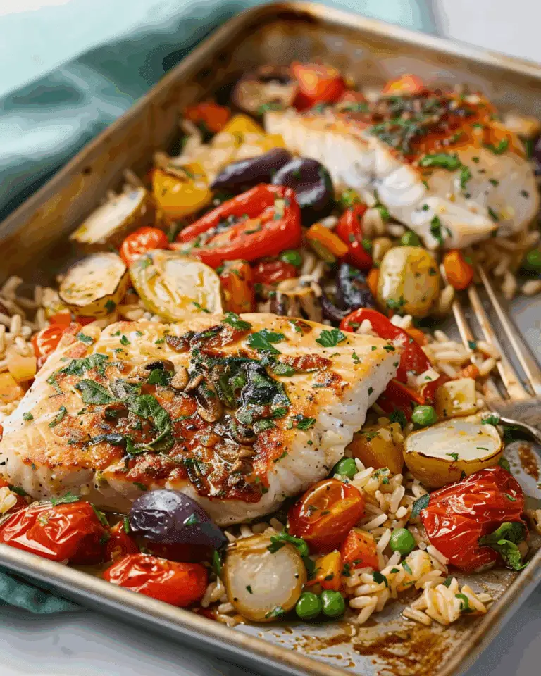 Need a Mediterranean Vacation? This Sheet-Pan Dinner Is the Next Best Thing
