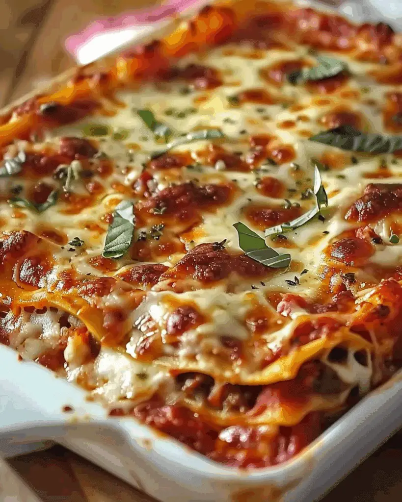 Pizza Lasagna Recipe