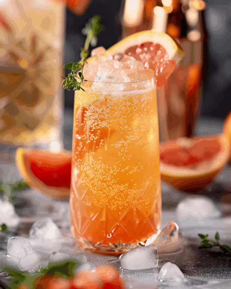 Grapefruit Spritz Mocktail
