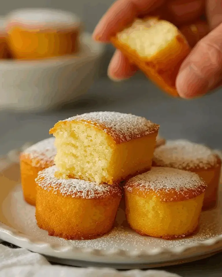 Mini Sponge Cakes Recipe