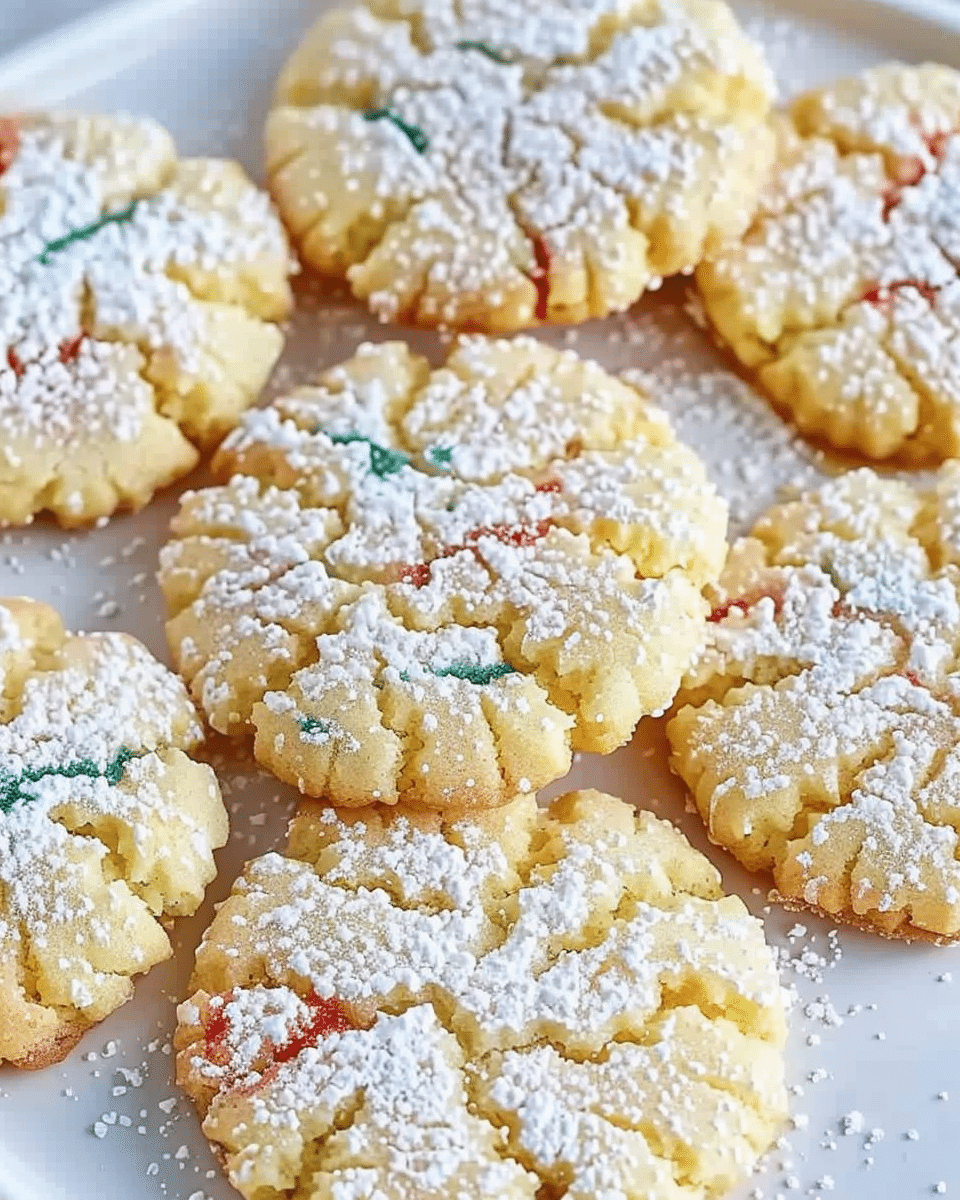 Ooey Gooey Butter Cookies