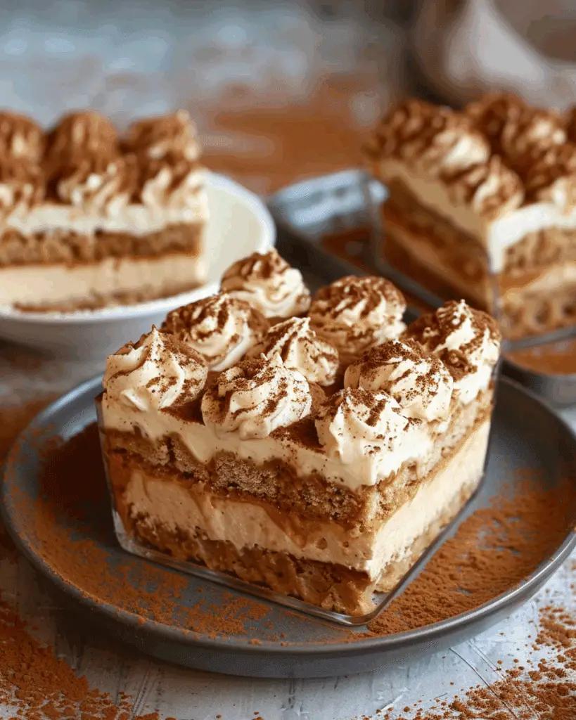 Easy Biscoff Tiramisu