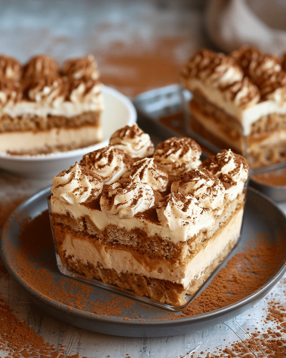 Easy Biscoff Tiramisu
