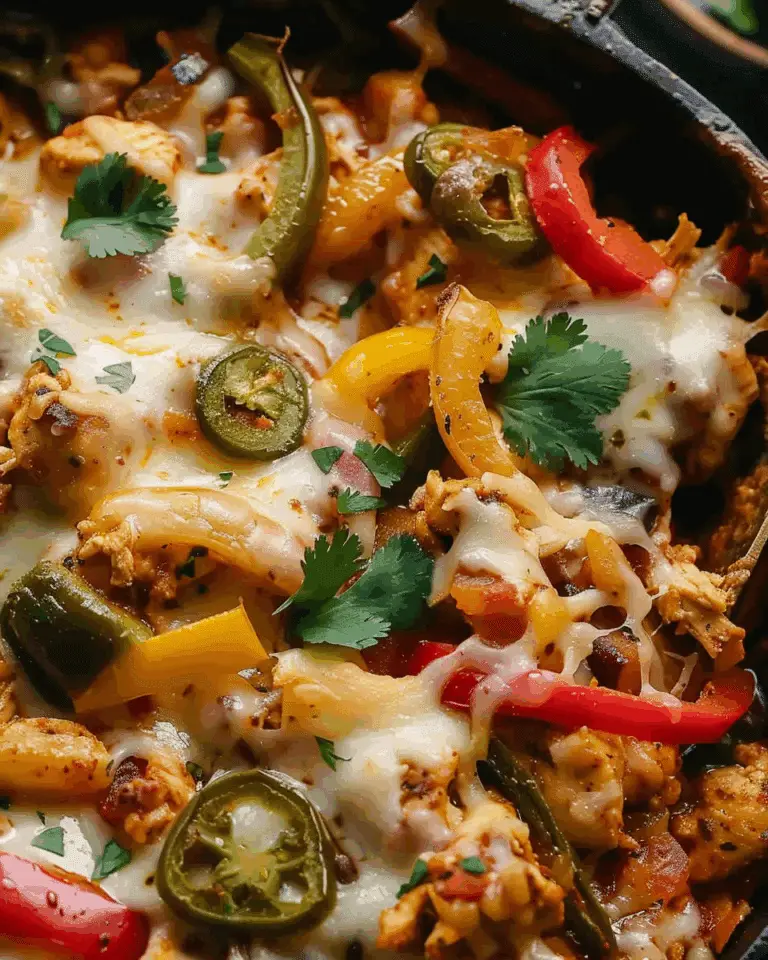 Chicken Fajita Casserole